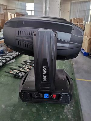 تصنيع المعدات الأصلية زوم متحرك رأس الضوء 380W متحرك رأس الشعاع غسل 3 في 1