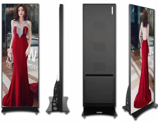 P2.5 Smart قاد Poster Display 640*1600 عرض داخلي مستأجر مدعوم 1920Hz