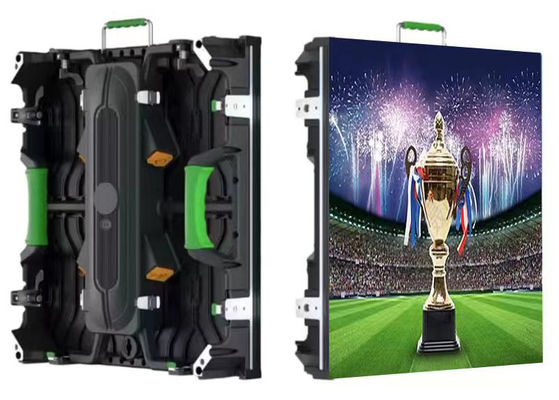 RoHS قاد Video Wall Rent Curve Lock HD عرض قاد ملون كامل
