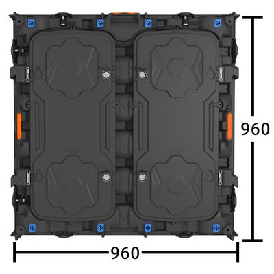 P4 960*960 شاشات إعلانات قاد داخلية 1920 هرتز شاشة قاد مقاومة للماء