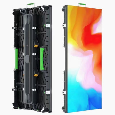 شاشة قاد مضادة للماء 500x1000mm P4.81 شاشة عرض قاد مترابطة منحنية