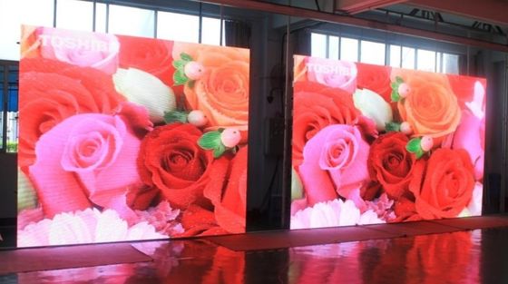 شاشة LED داخلية للإيجار P2.604 1920hz 250x250mm