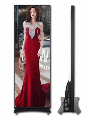 CE 640*1920 Smart قاد Poster Display P4 في الداخل 1920hz 2.604mm