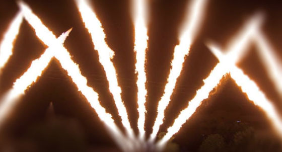 تصنيع المعدات الأصلية مرحلة آلة الدخان Flamer دائرة Flamer بركان Flamer 2000W