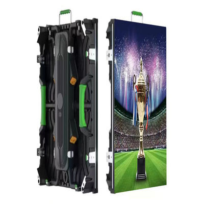 3840 هرتز LED الإيجار الشاشة الألومنيوم P2.976 شاشة عرض 500 * 1000 في الهواء الطلق