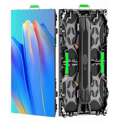 3840 هرتز LED الإيجار الشاشة الألومنيوم P2.976 شاشة عرض 500 * 1000 في الهواء الطلق