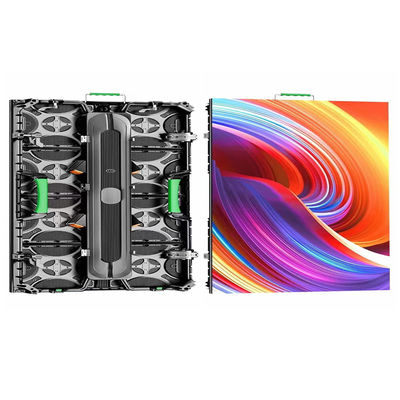 P2.976 500*500 الكابينة شاشة LED شاشة LED داخلية 90 درجة IP56 شاشة استئجار 3840hz 800nit
