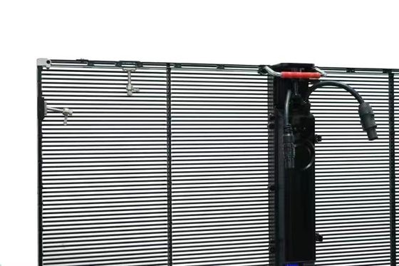 الشاشة الشفافة LED OEM ODM LED Mesh Display LED Panel LED Cabinet 1000 * 500 داخلي P3.91-7.82