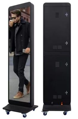 P2.5 640*1600mm 256*640 بكسل Smart LED Poster Screen LED Display Indoor 3840hz الشاشة