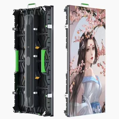 LED الإيجار شاشة مجلس الوزراء الألومنيوم P3.91 500 * 1000mm العرض الخارجي LED
