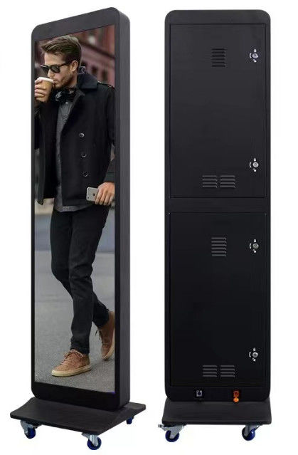 PH2.5 Smart قاد Poster Display 640*1600 العرض الخارجي للإيجار